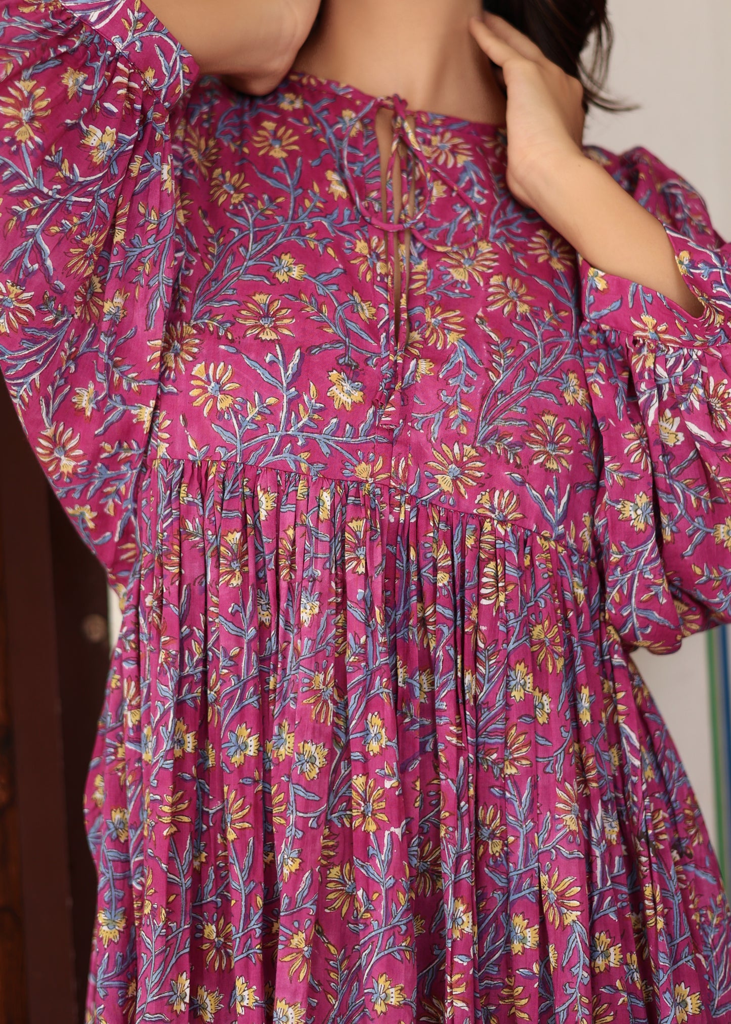 Emilie Midi~Turquoise Blue Dress