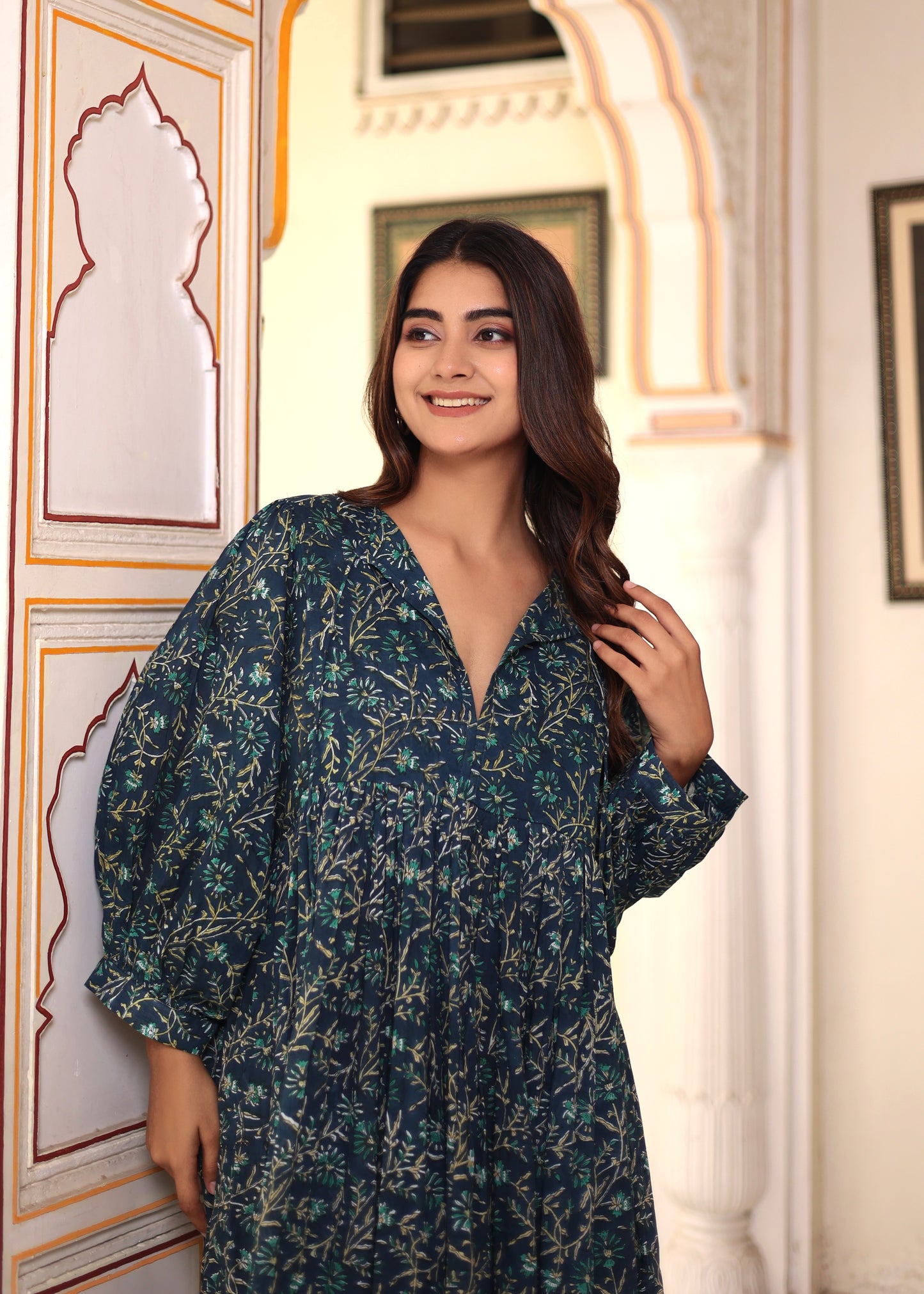 Emilie Midi Blush Pink