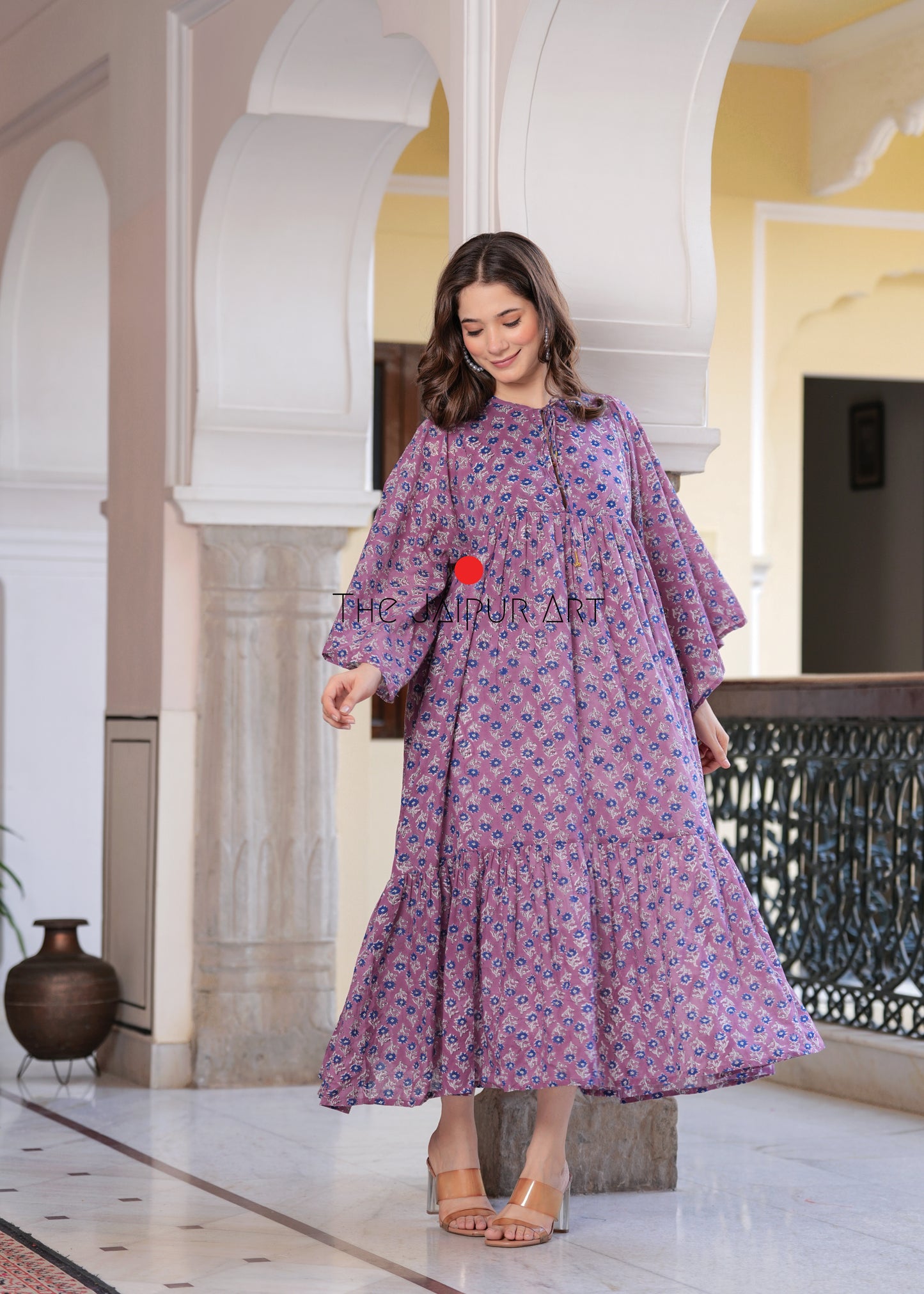 Orchid Midi Dress