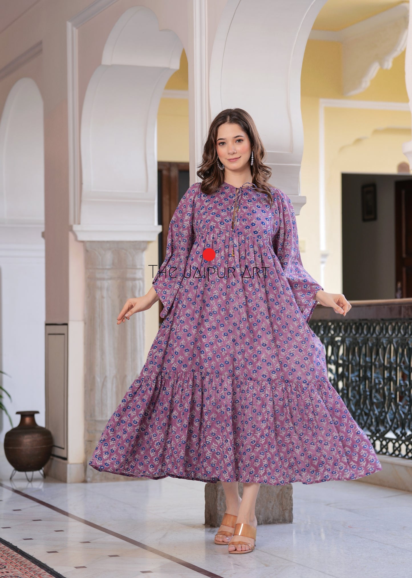 Orchid Midi Dress