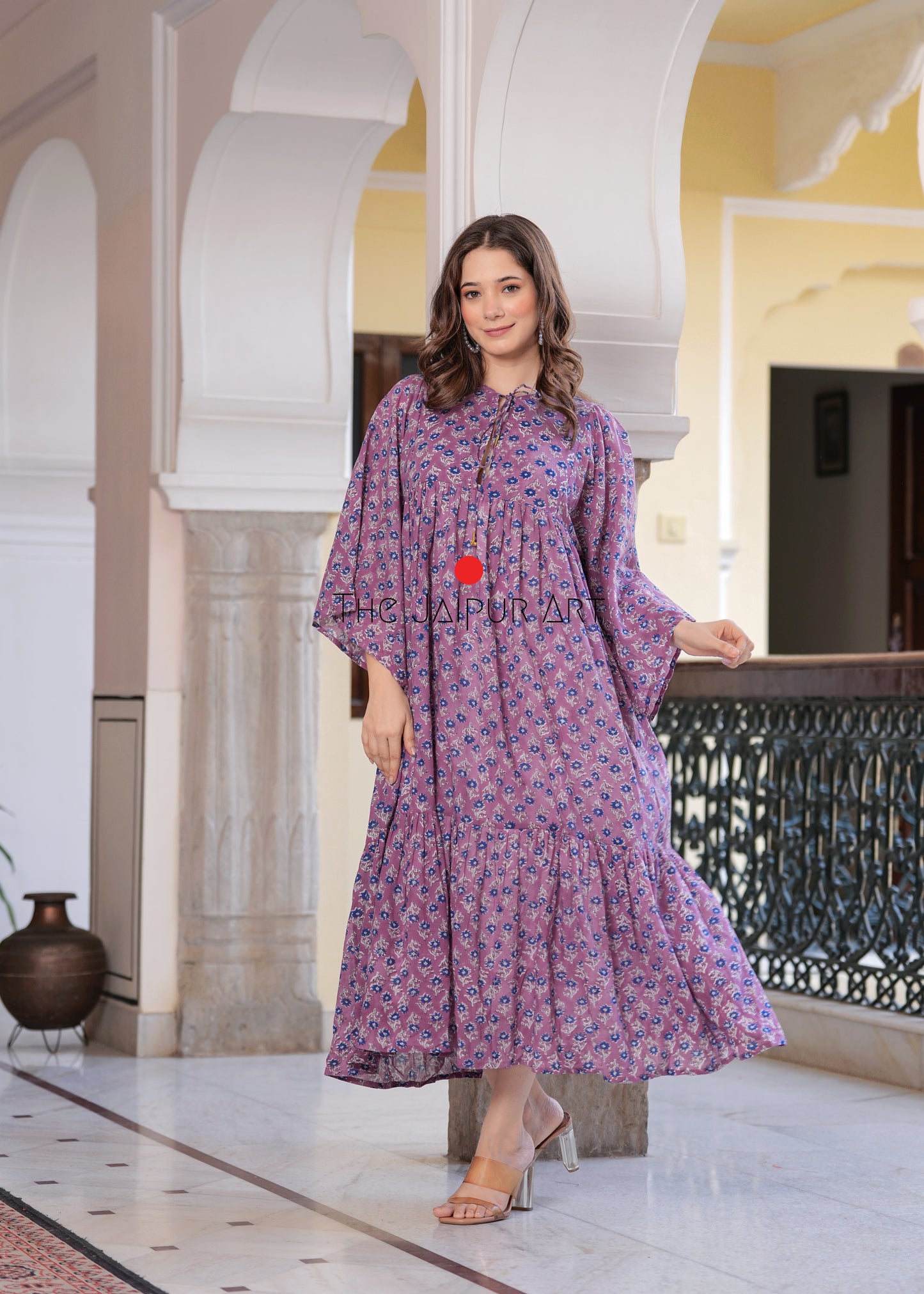 Orchid Midi Dress