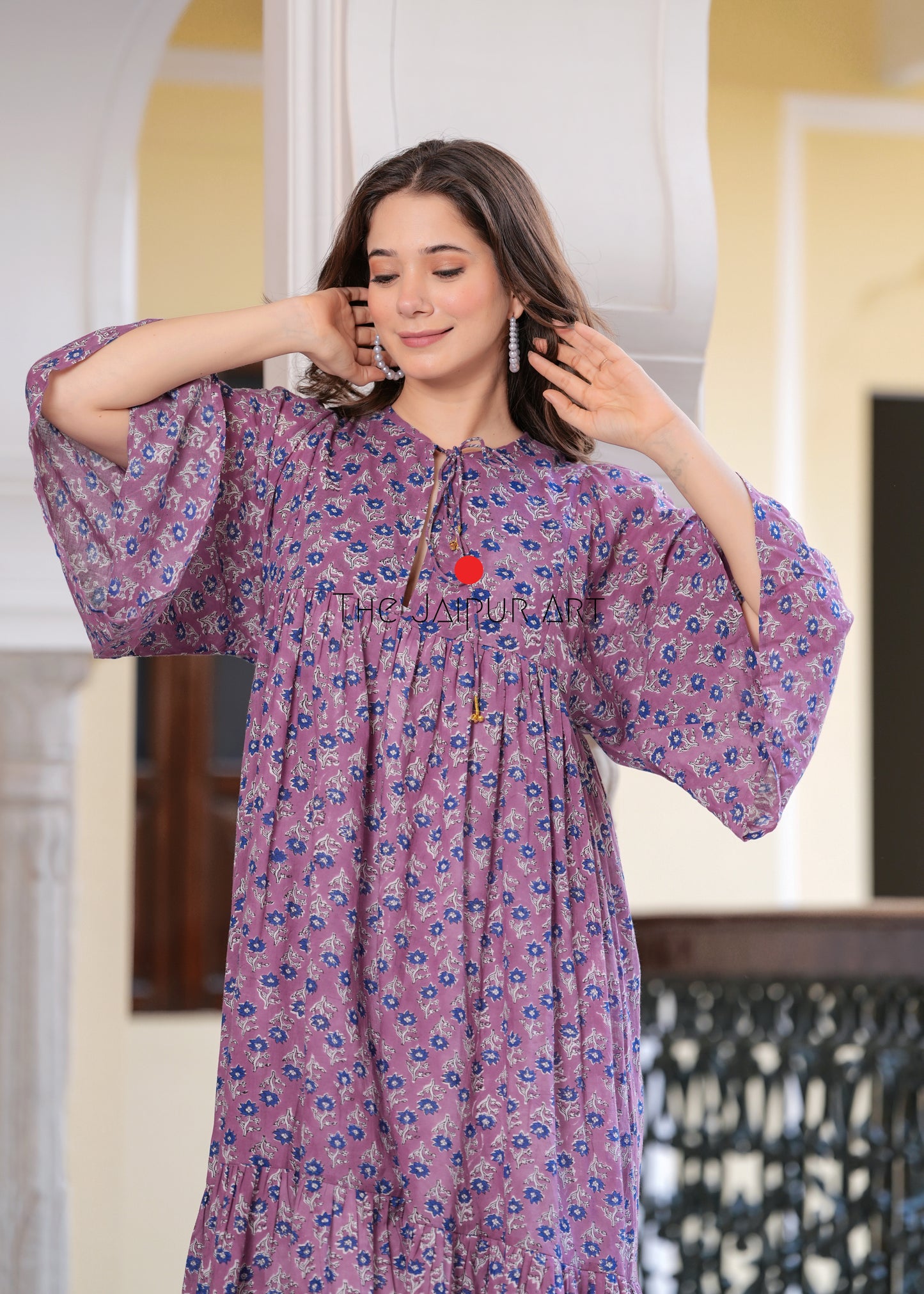 Orchid Midi Dress