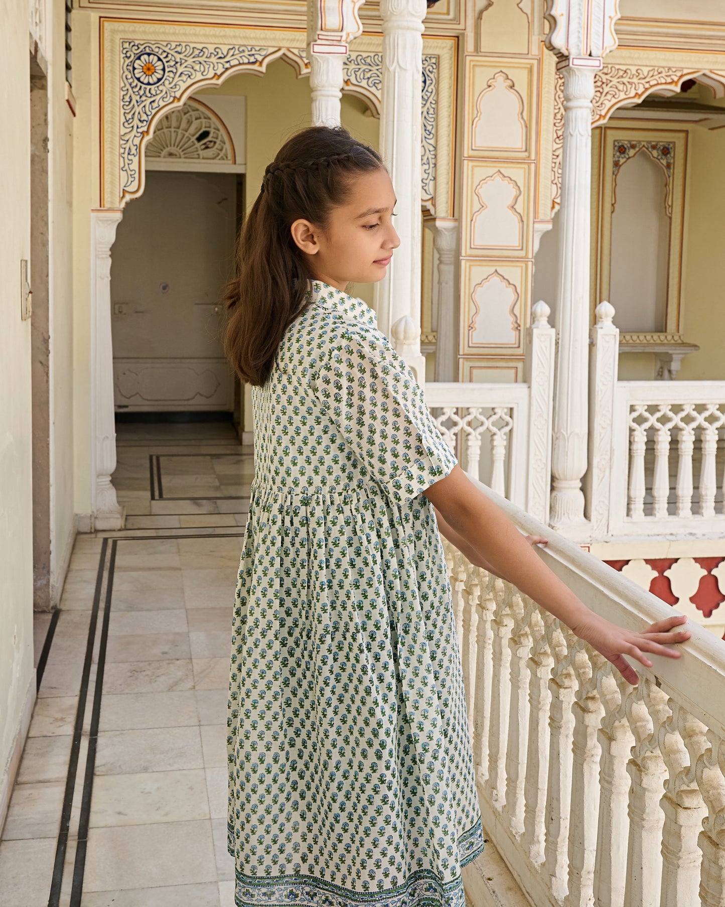 Block printed dresses