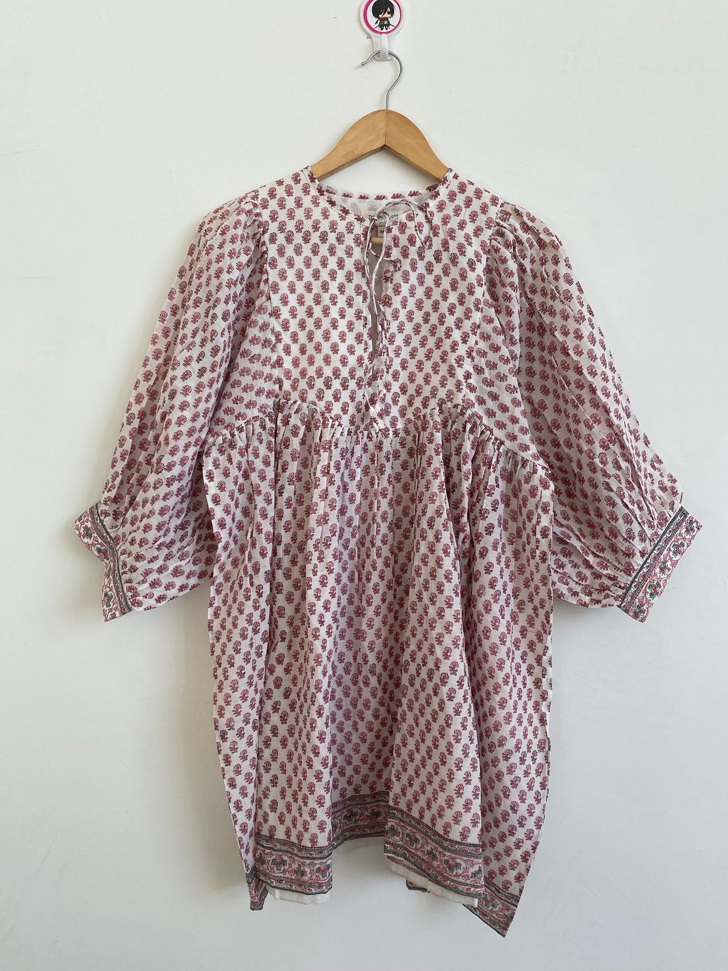 Beautiful Hand Block printed Cotton Mini Dress