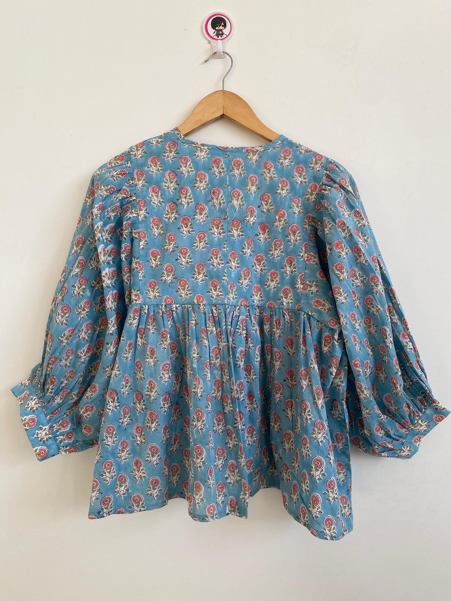 Hand Block printed Cotton paisley Tops
