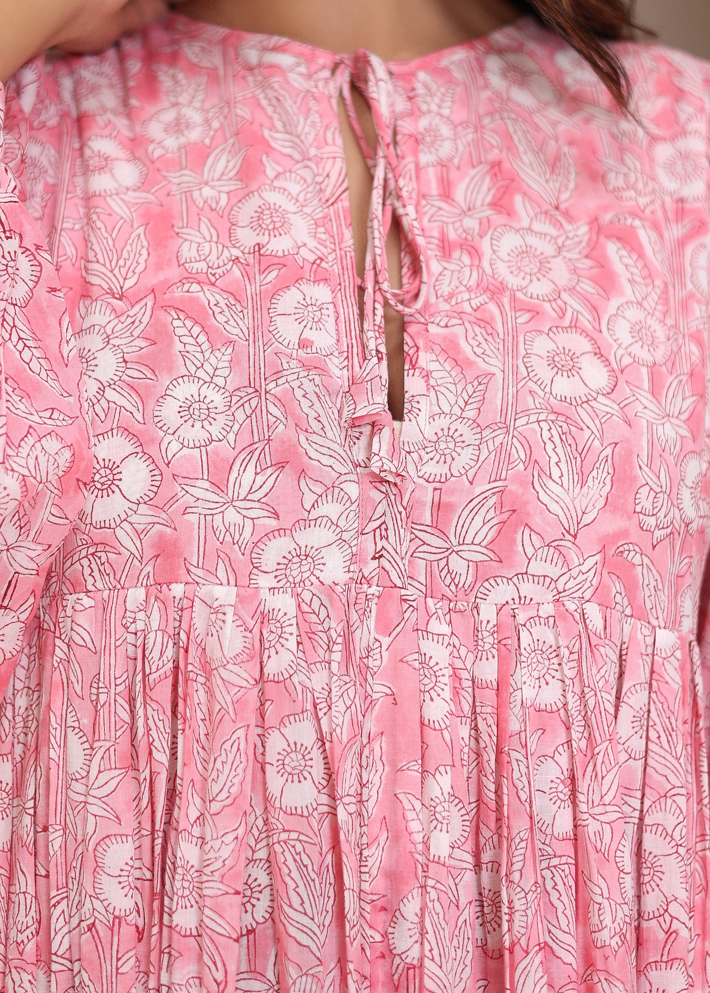 Emilie Midi Blush Pink