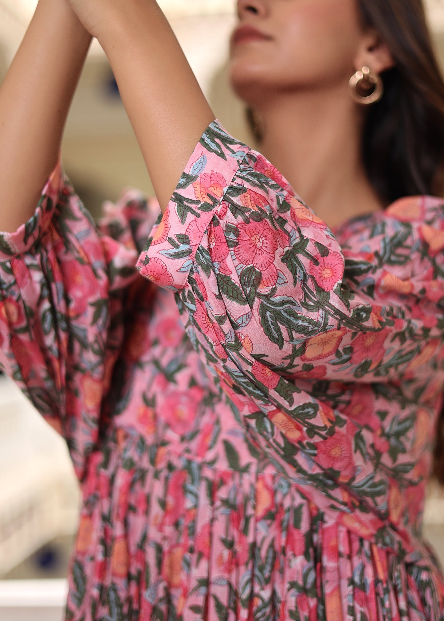 Emilie Midi Blush Pink