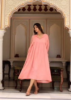 Suhani Gauze Midi~ Cotton women dress