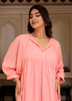 Suhani Gauze Midi~ Cotton women dress