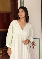 Suhani Gauze Midi~ Cotton women dress