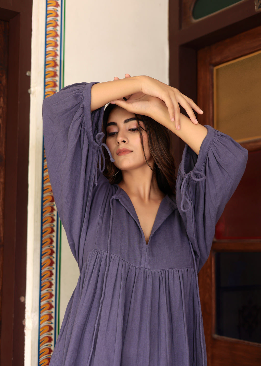 Suhani Gauze Midi~ Cotton women dress