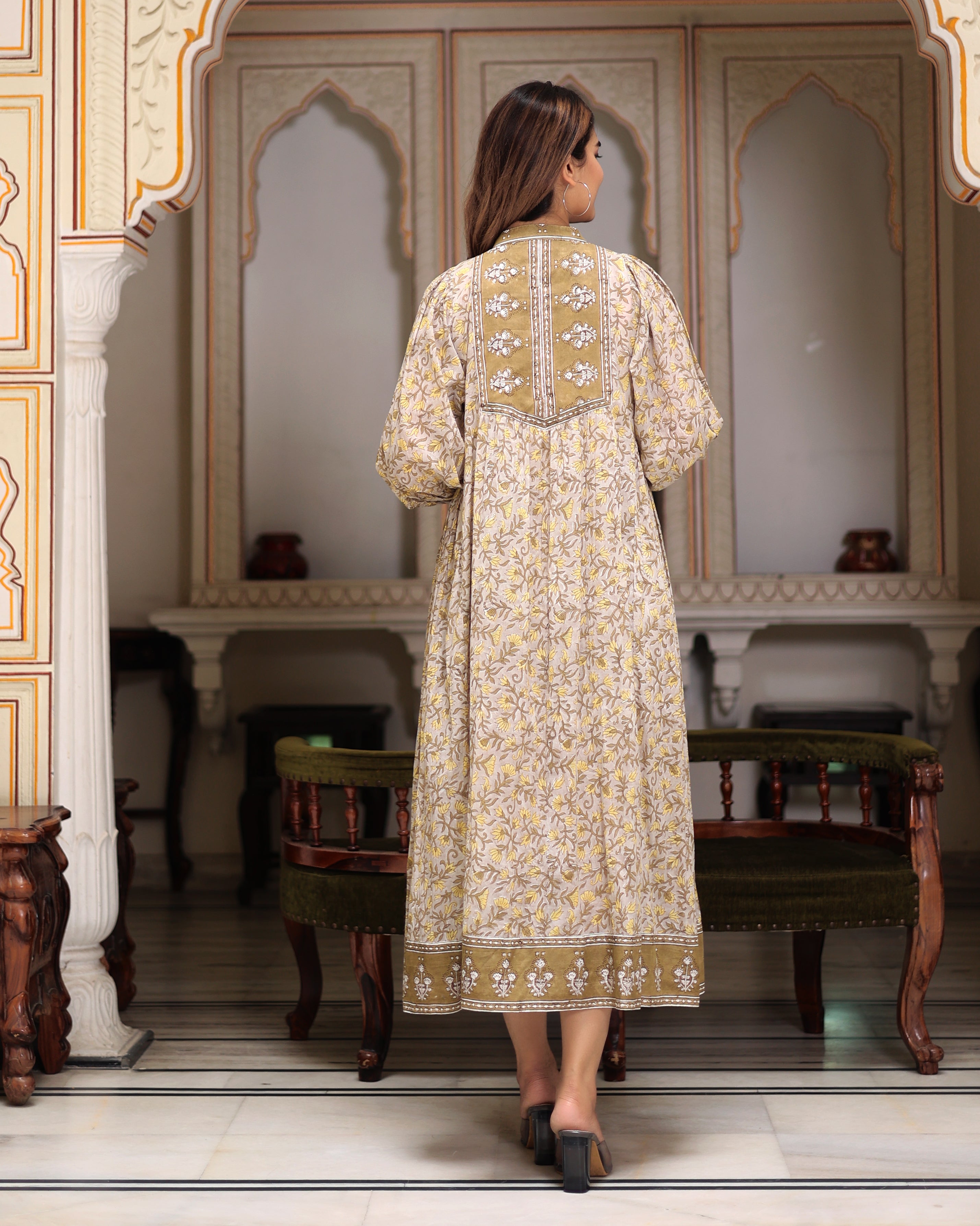 Cotton summer midi Dress