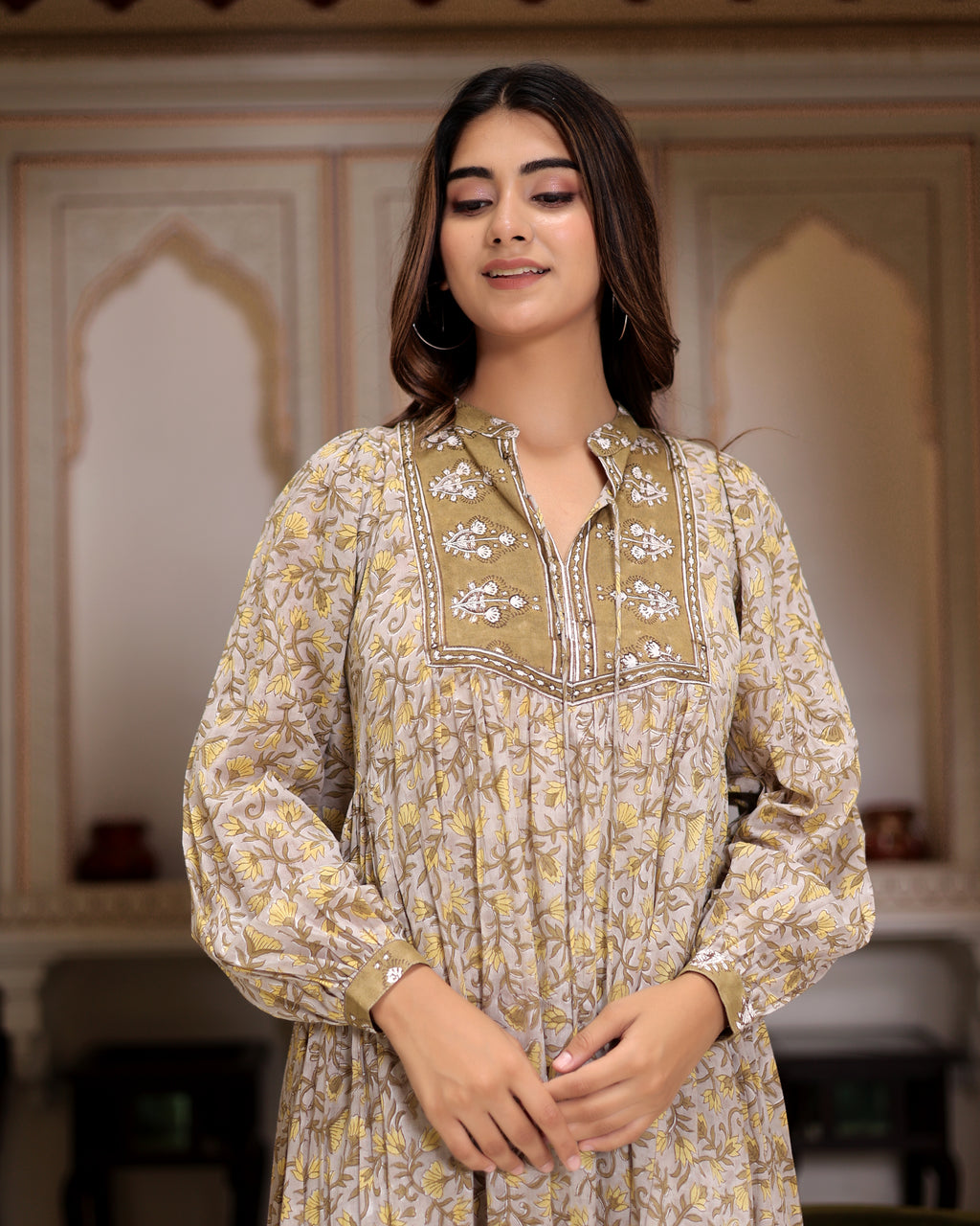 Cotton summer midi Dress