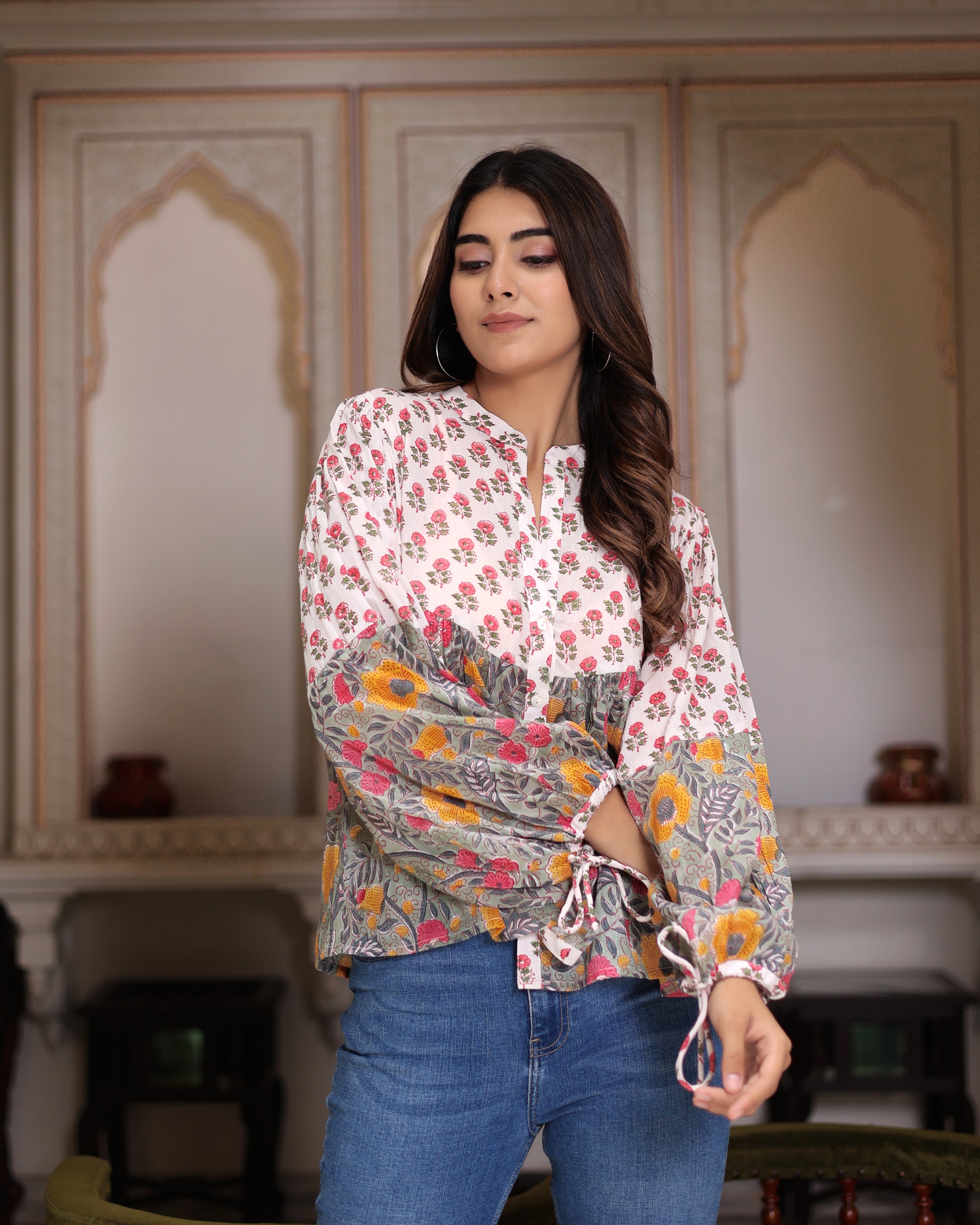 Introducing Beautiful Hand Block Printed Bliss Blouse