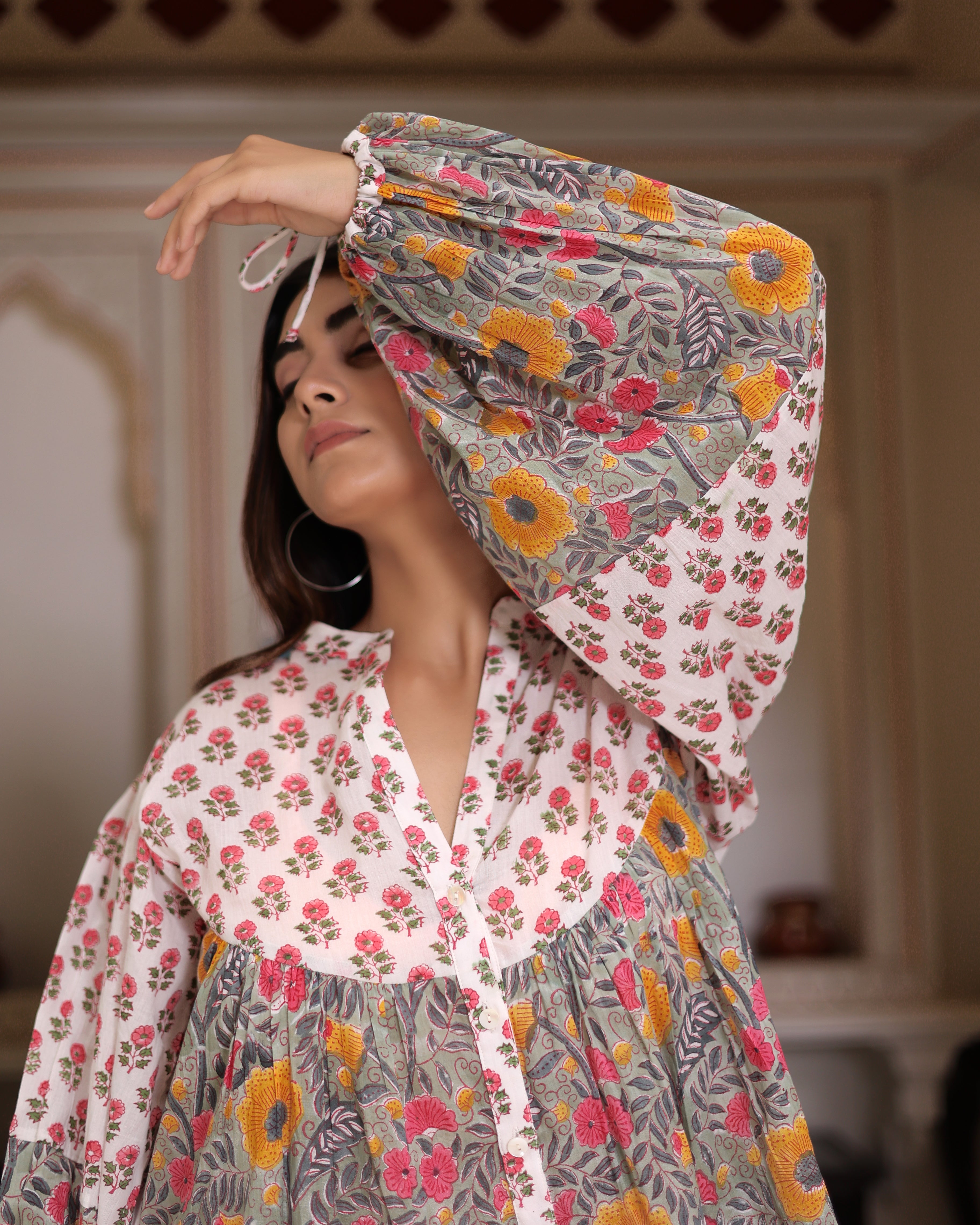 Introducing Beautiful Hand Block Printed Bliss Blouse