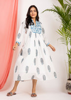 Cotton summer midi Dress