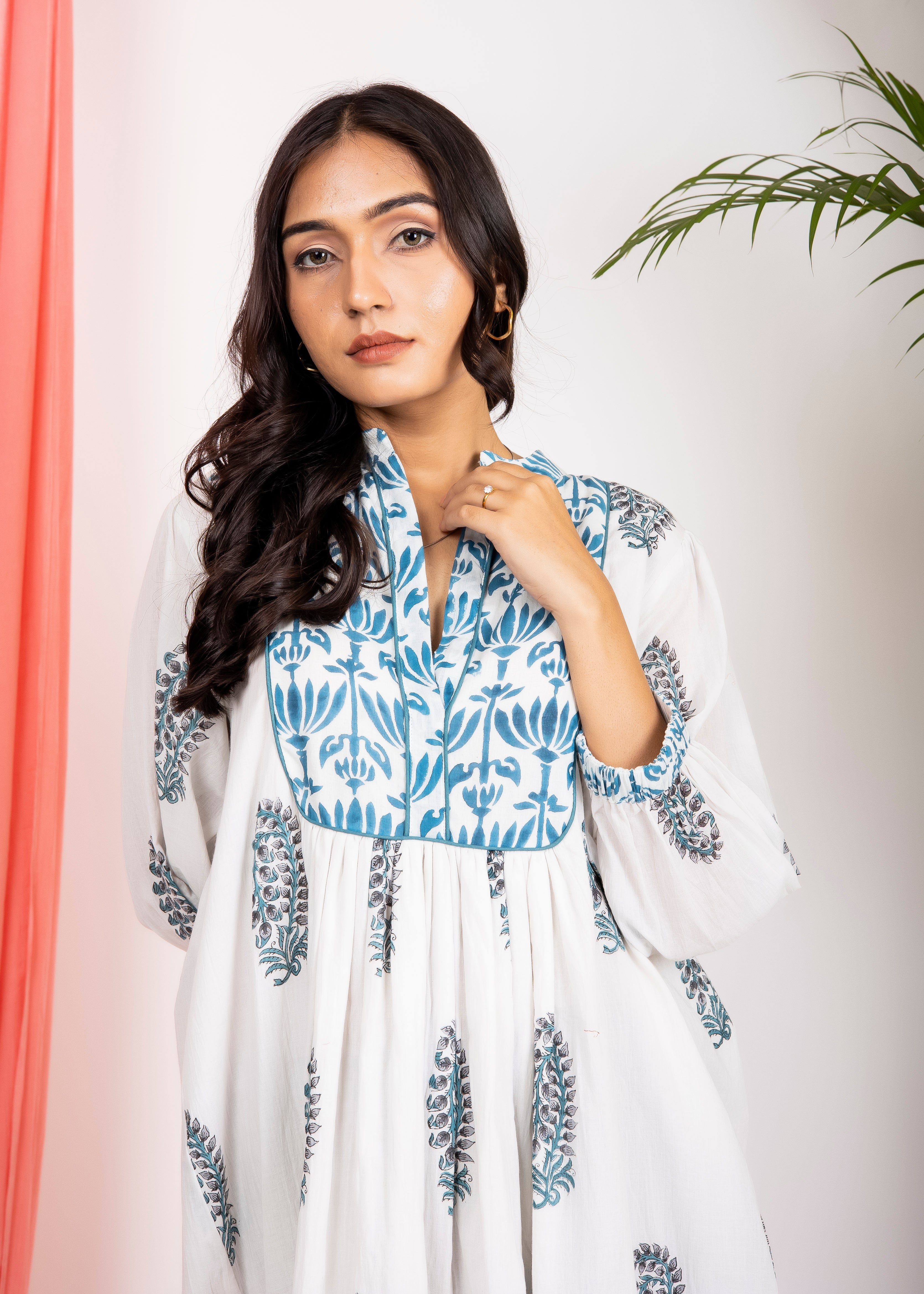 Cotton summer midi Dress