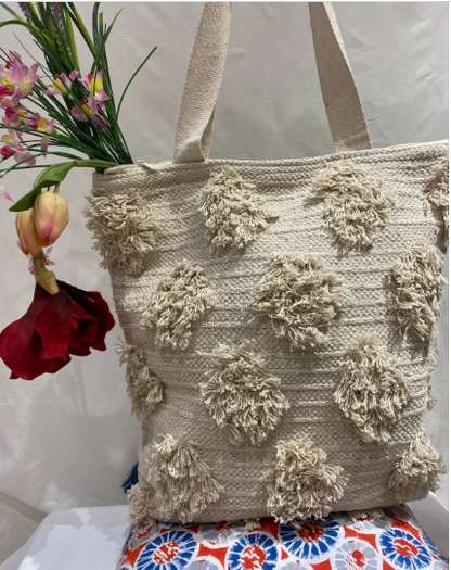 Zipper Tote Bag