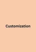 Customization work done