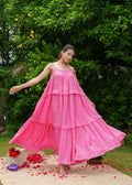 Cotton Dobby Saloni Maxi Dress