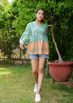Hand Block Printed Ananya Blouse