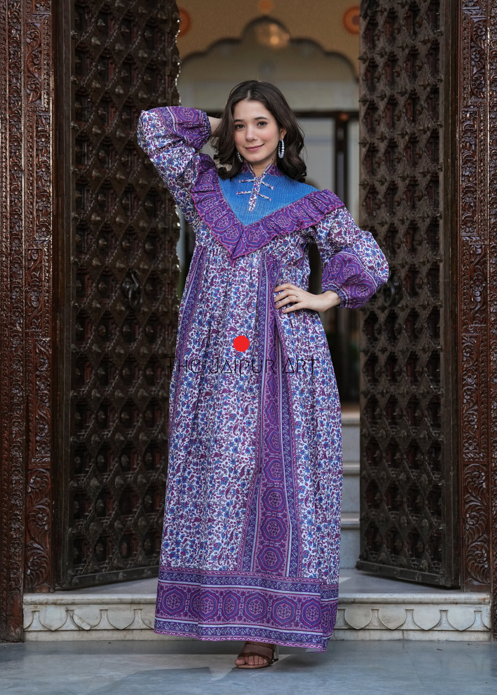 Fumiko Quilted Maxi Dress