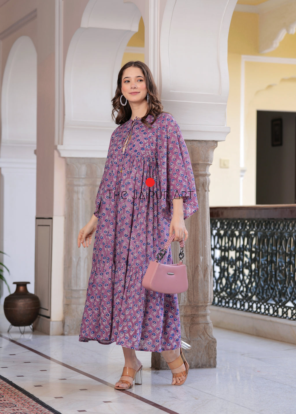 Orchid Midi Dress