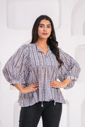 Hand Block Printed Rivka Top