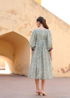 Cotton summer midi Dress