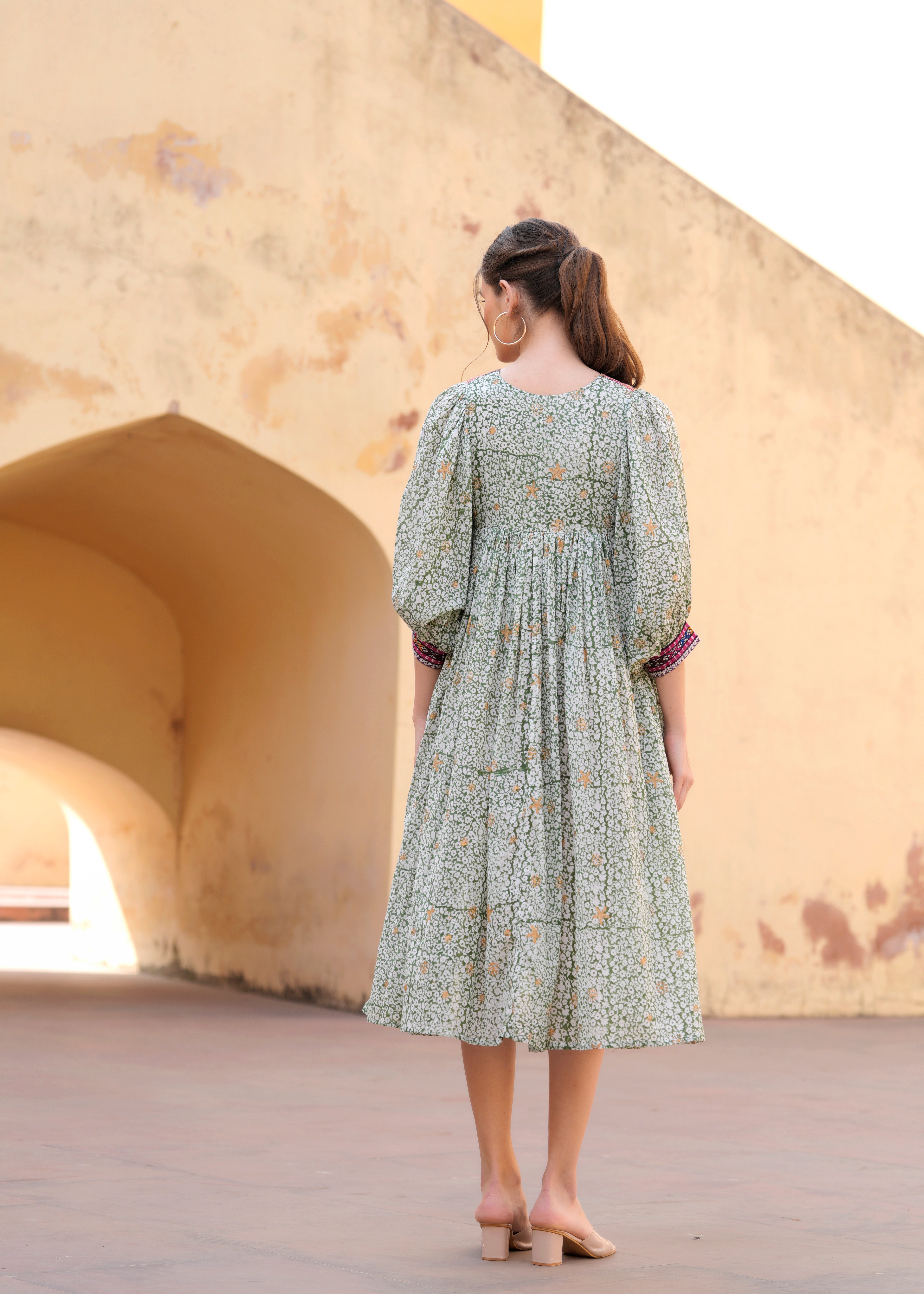 Cotton summer midi Dress