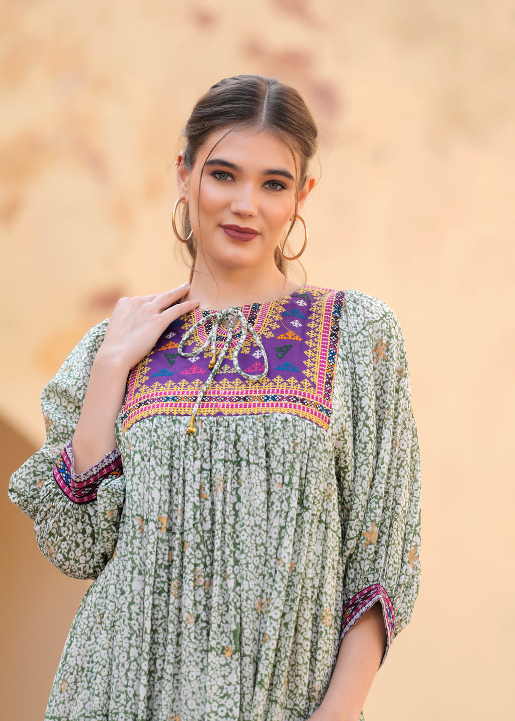 Cotton summer midi Dress