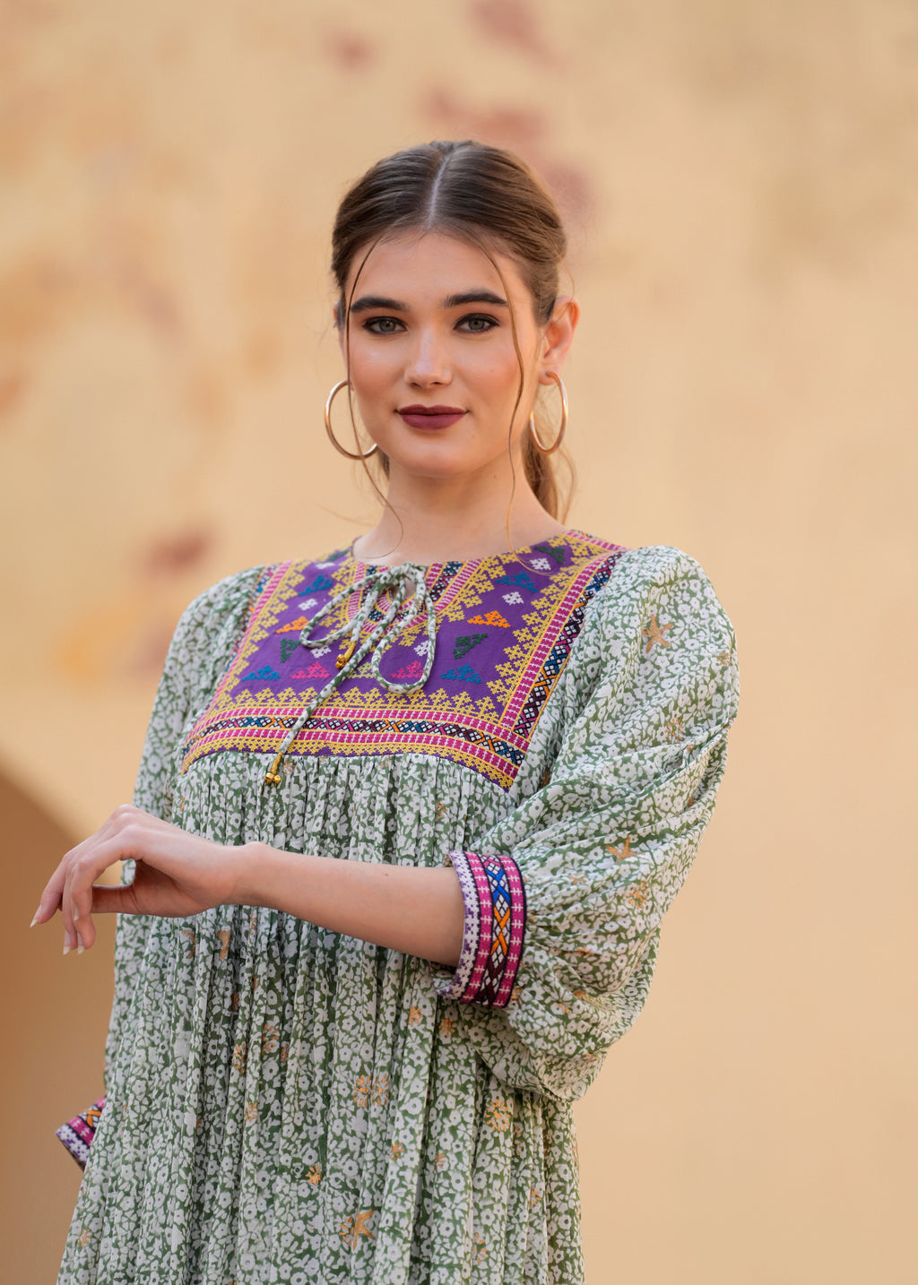 Cotton summer midi Dress