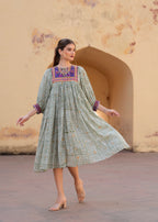 Cotton summer midi Dress