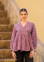 Hazel Wrap Blouse