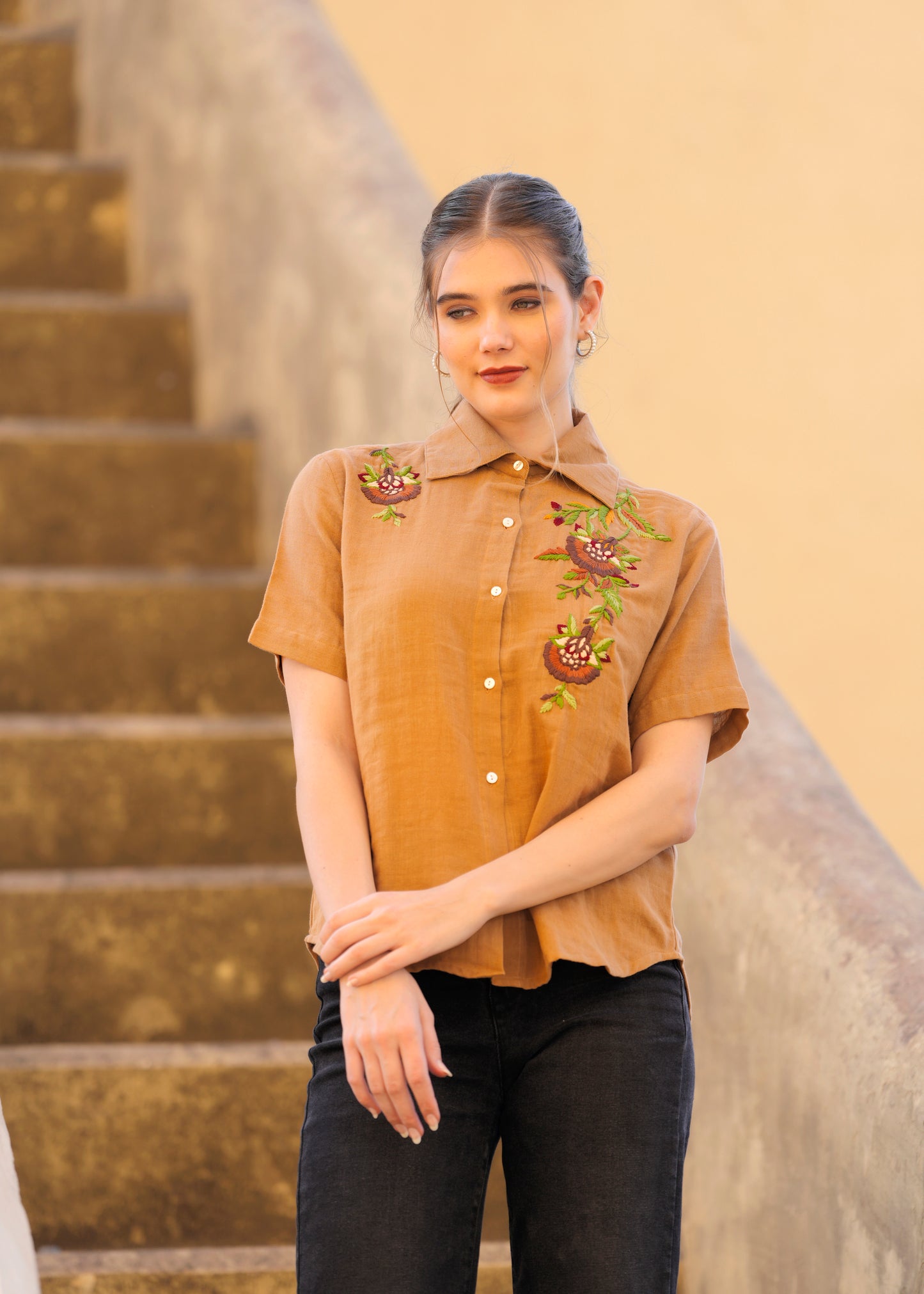 Introducing Beautiful Hand Embroidery Shirt