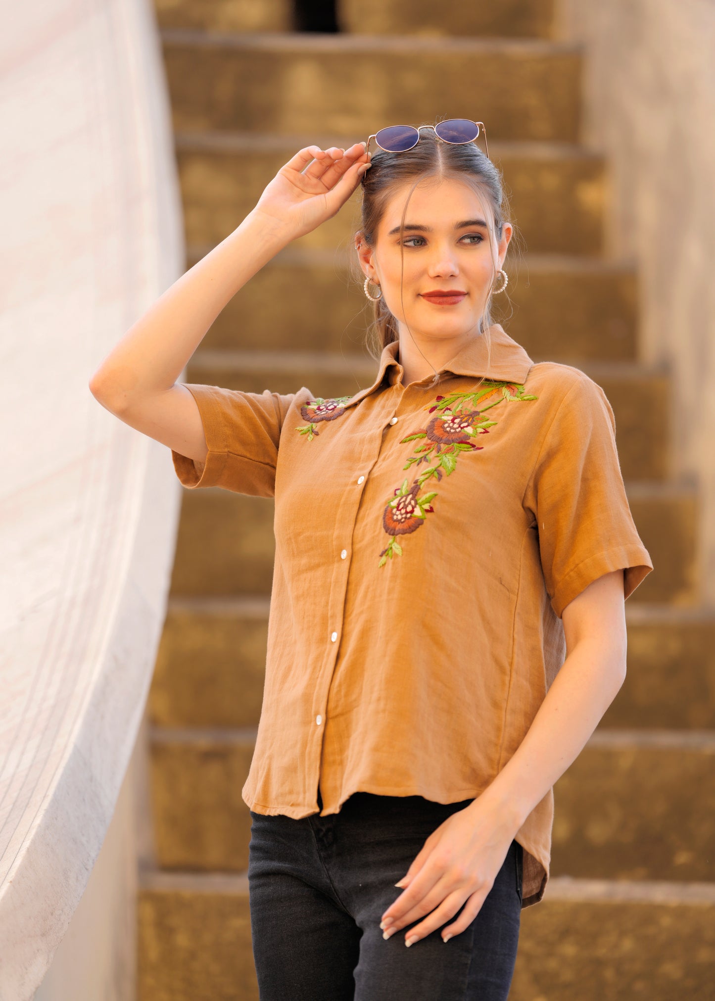 Introducing Beautiful Hand Embroidery Shirt