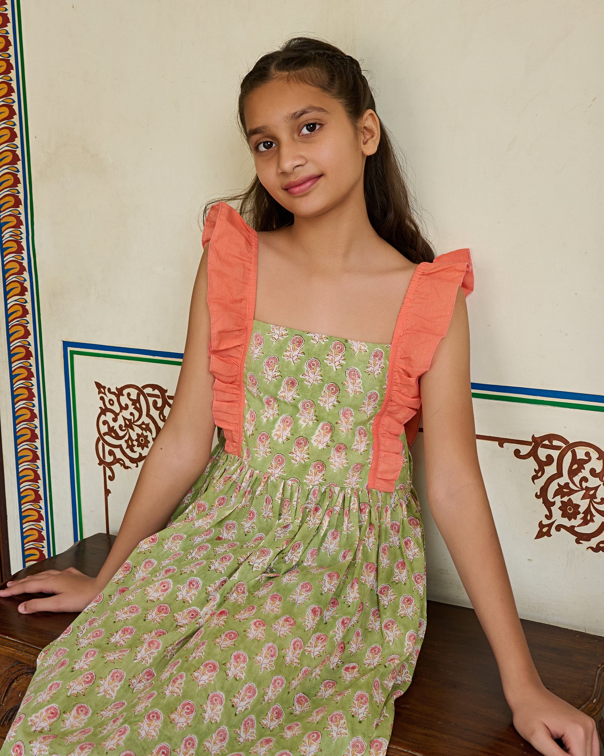 Block printed dresses