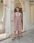 Block printed dresses