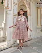 Block printed dresses