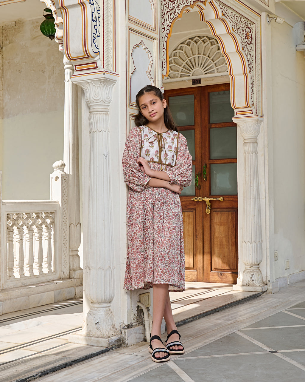 Block printed dresses