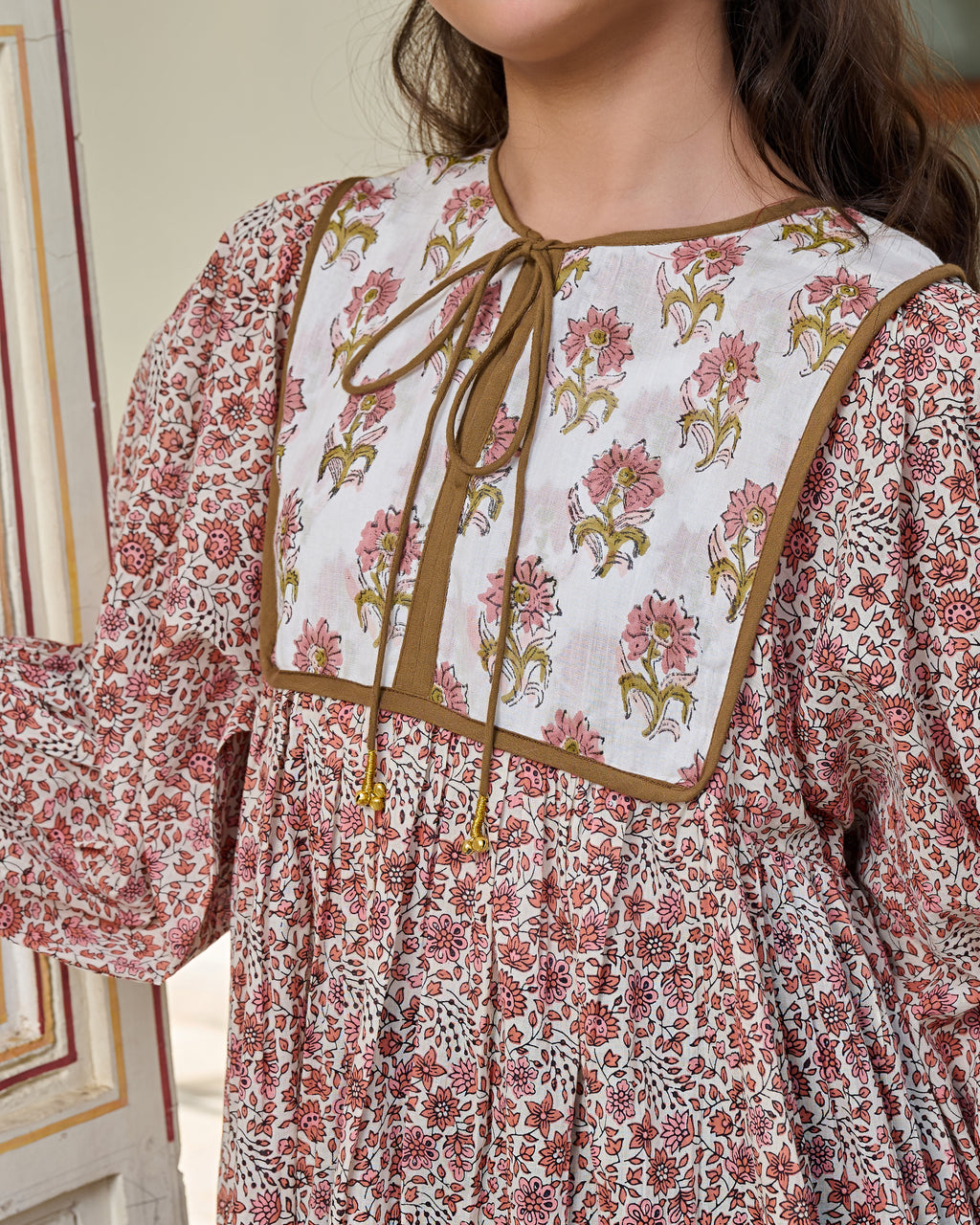 Block printed dresses