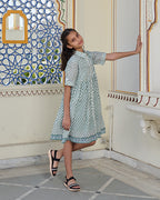 Block printed dresses