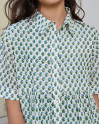 Block printed dresses