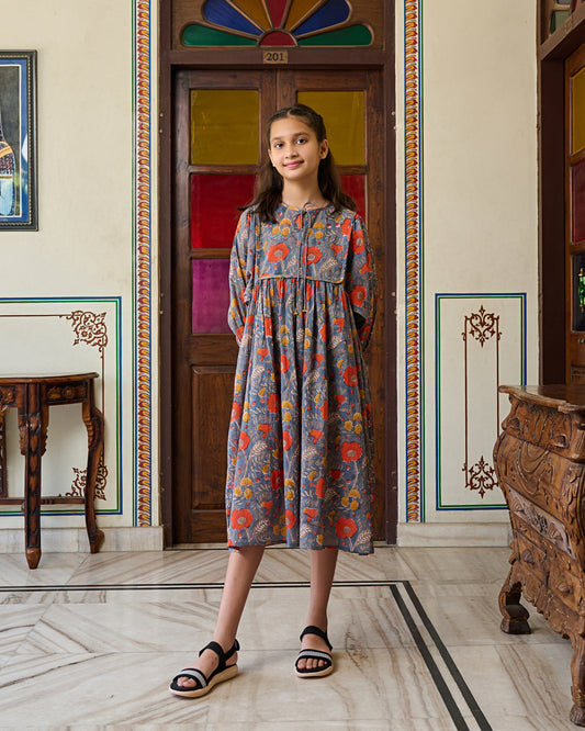 Block printed dresses