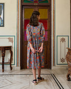 Block printed dresses
