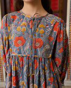 Block printed dresses