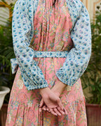 Block printed dresses