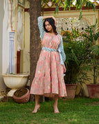 Block printed dresses