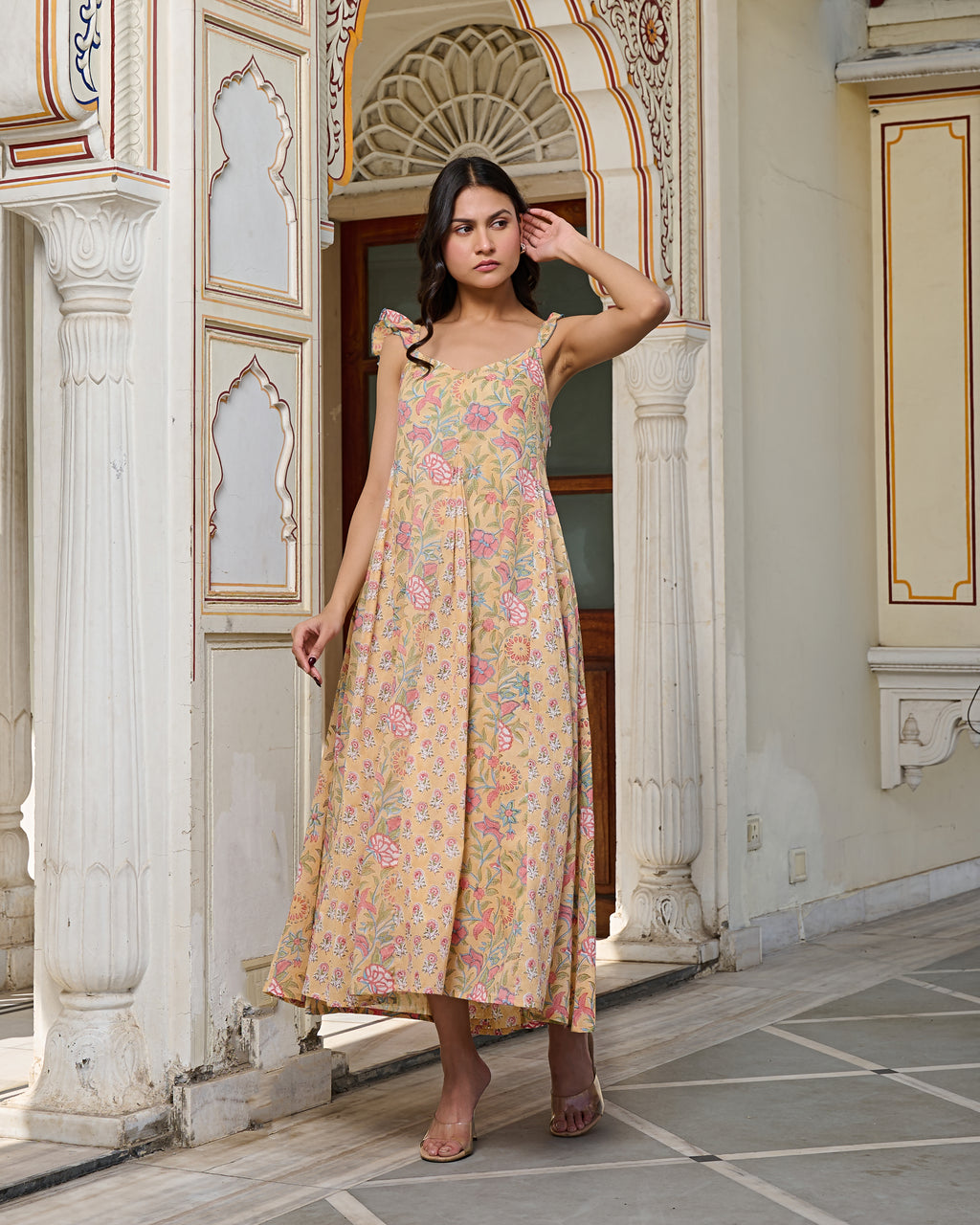 Cotton summer midi Dress