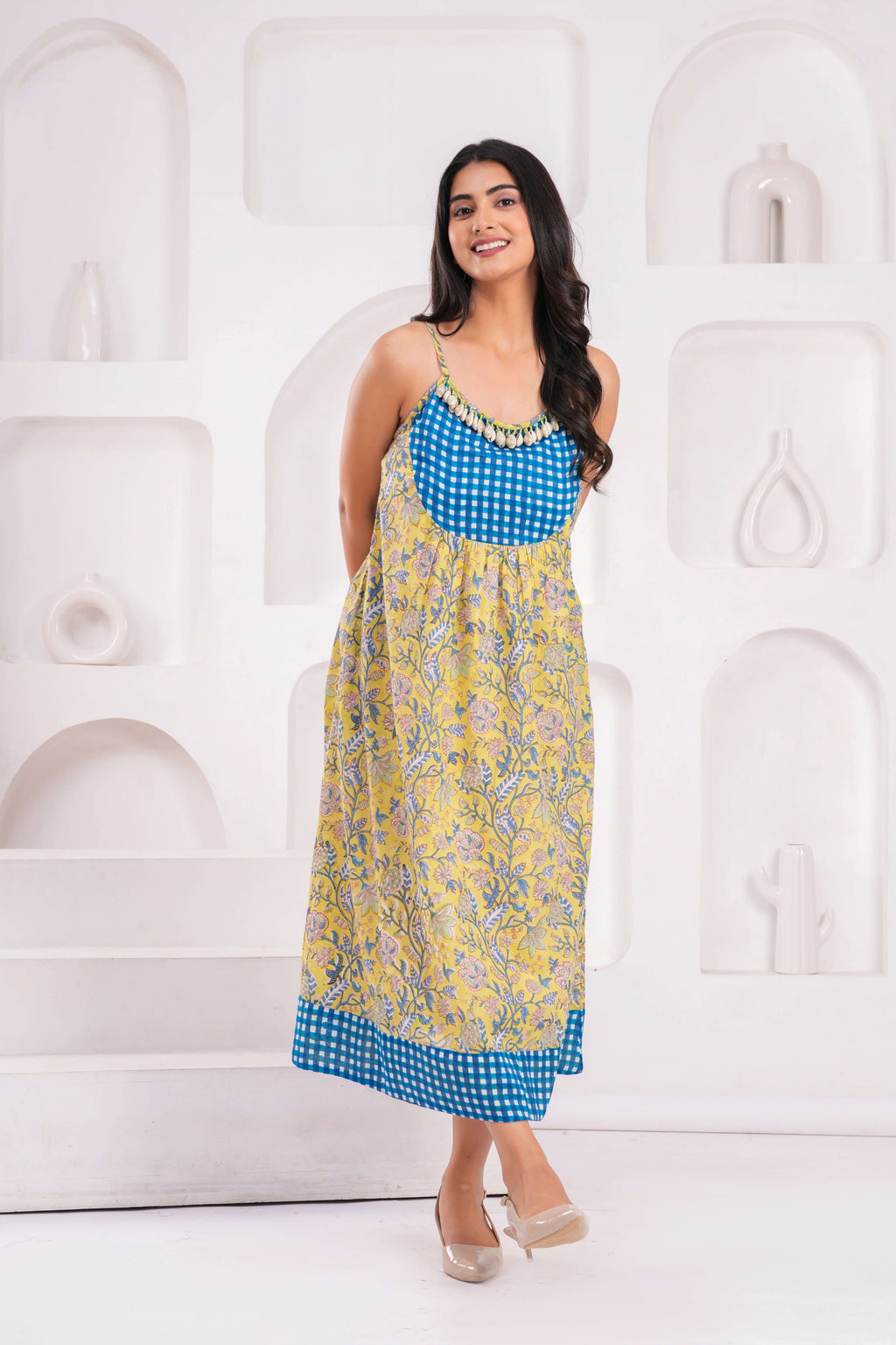 Cotton summer midi Dress